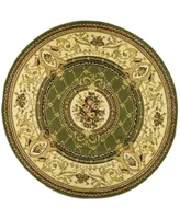 Safavieh Lyndhurst LNH223 and Ivory 5'3" x 5'3" Round Area Rug