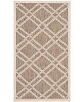 Safavieh Courtyard CY6923 and Bone 2' x 3'7" Sisal Weave Outdoor Area Rug