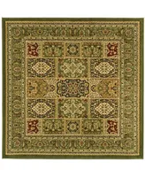 Safavieh Lyndhurst LNH217 Multi and Green 10' x 10' Square Area Rug