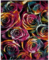 Safavieh Fiesta FSG366 Fuchsia and Multi 9' x 12' Area Rug