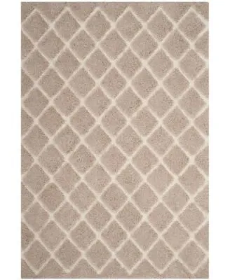 Safavieh Adriana Shag Arg780 Beige Cream Area Rug Collection