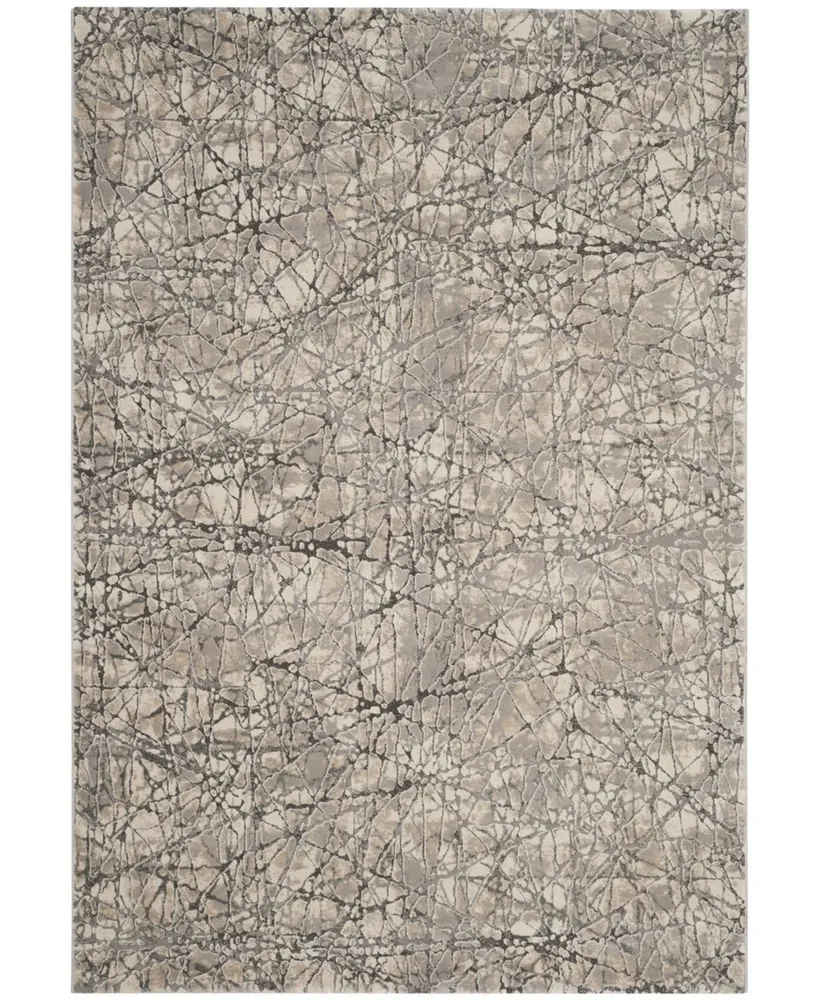 Safavieh Meadow MDW324 Beige and Gray 6'7" x 9' Area Rug