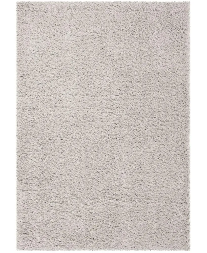 Safavieh Flokati FLK950 Silver 5'3" x 7'6" Area Rug