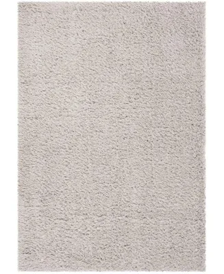 Safavieh Flokati FLK950 Silver 5'3" x 7'6" Area Rug