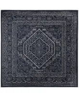 Safavieh Adirondack 108 Navy and Ivory 4' x 4' Square Area Rug