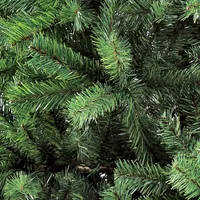 Puleo 7.5FT Unlit Nebraska Fir Artificial Unlit Christmas Tree