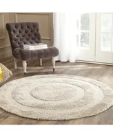 Safavieh Florida Shag SG454 5' x Round Area Rug