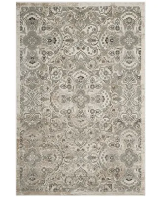 Safavieh Persian Garden PEG614 Cream and Silver 6'7" x 9'6" Area Rug