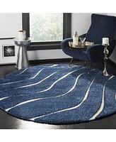 Safavieh Florida Shag SG472 6'7" x 6'7" Round Area Rug