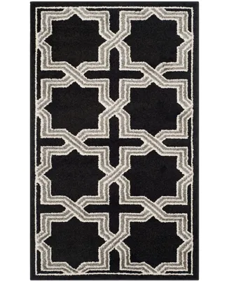 Safavieh Amherst AMT418 Anthracite and Gray 3' x 5' Area Rug