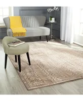 Safavieh Infinity INF583 Beige and Taupe 5'1" x 7'6" Area Rug