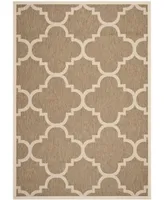 Safavieh Courtyard CY6243 6'7" x 9'6" Sisal Weave Outdoor Area Rug