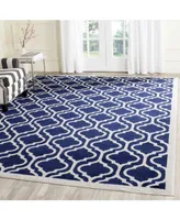 Safavieh Amherst AMT402 Navy and Beige 8' x 10' Area Rug