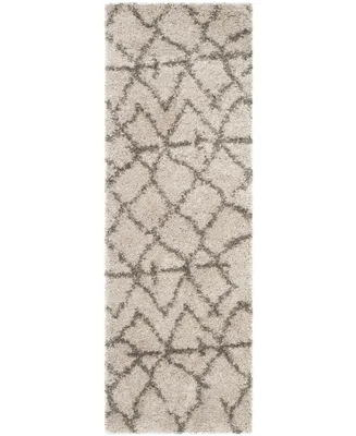 Safavieh Belize SGB482 Taupe and Grey 2'3" x 7' Runner Area Rug