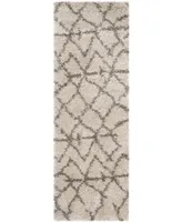 Safavieh Belize SGB482 Taupe and Grey 2'3" x 7' Runner Area Rug