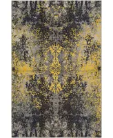 Safavieh Monaco MNC223 Gray and Multi 6'7" x 9'2" Area Rug