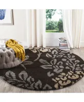 Safavieh Florida Shag SG456 6'7" x 6'7" Round Area Rug