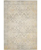 Safavieh Evoke EVK264 Ivory and Gray 5'1" x 7'6" Area Rug