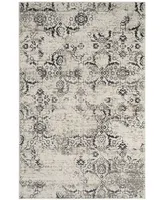 Safavieh Artifact ATF237 Charcoal and Cream 5'1" x 7'6" Area Rug