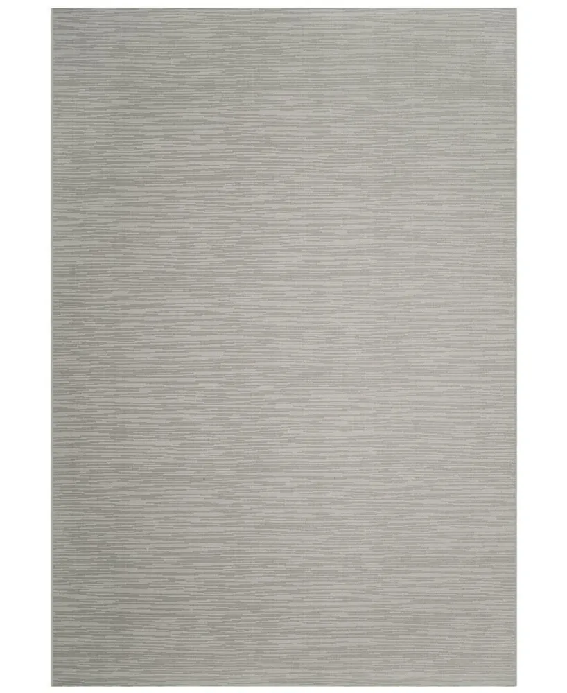 Safavieh Courtyard CY6576 Light Gray 6'7" x 9'6" Sisal Weave Outdoor Area Rug