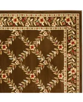 Safavieh Lyndhurst LNH557 Brown 6'7" x 6'7" Sisal Weave Square Area Rug