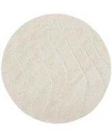 Safavieh Florida Shag SG472 6'7" x Round Area Rug