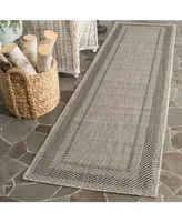 Safavieh Courtyard CY8477 Beige and 2'3" x 8' Runner Outdoor Area Rug