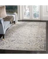 Safavieh Brentwood BNT810 Light Gray and Blue 5'3" x 7'6" Area Rug