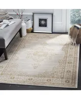 Safavieh Serenity SER210 Creme and Gold 5'1" x 7'6" Area Rug