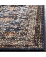 Safavieh Bijar BIJ653 Royal and Ivory 5'3" x 7'6" Area Rug