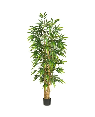 Nearly Natural 6' Belly Faux Silk Tree