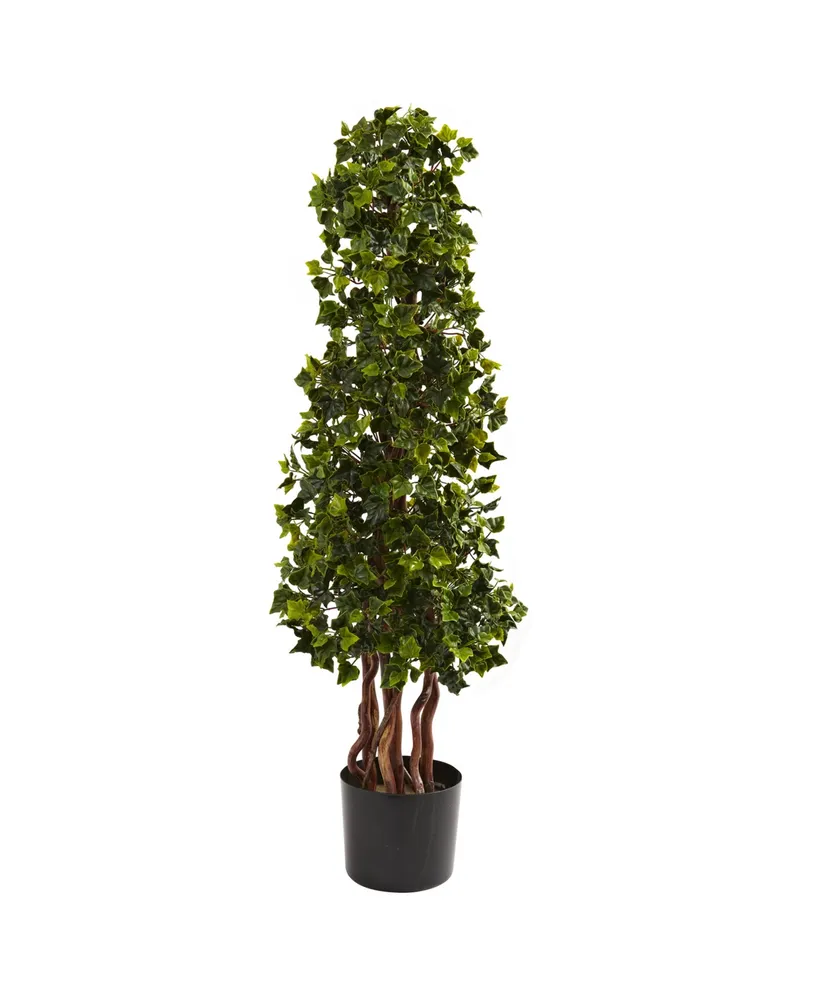 Nearly Natural 3.5' English Ivy Spiral Uv Resistant