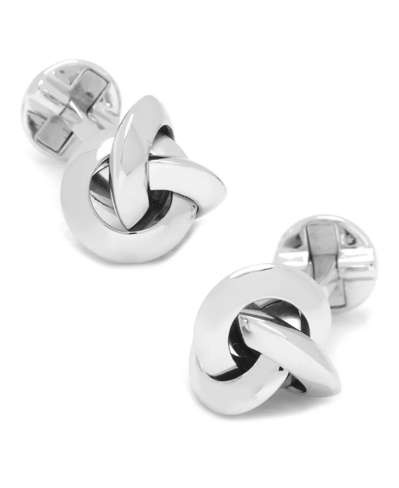 Sterling Knot Cufflinks