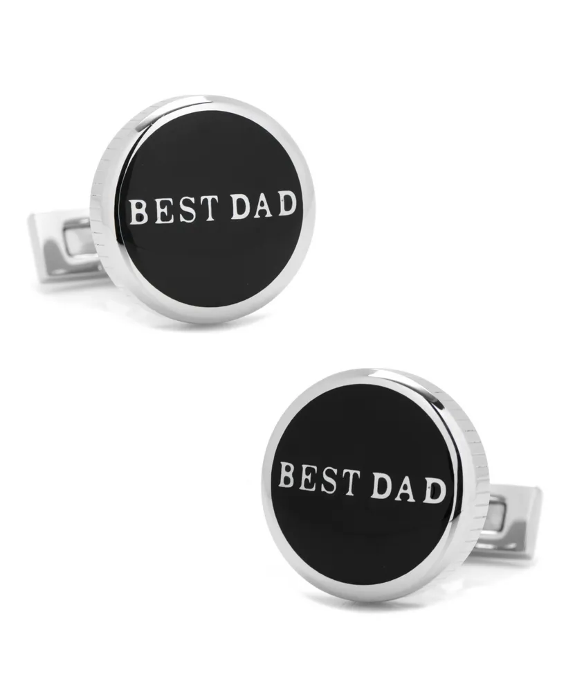 Best Dad Stainless Steel Cufflinks