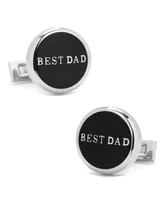 Best Dad Stainless Steel Cufflinks