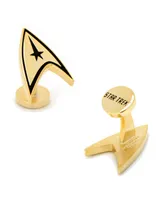 Plated Delta Shield Cufflinks