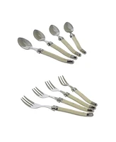 French Home Laguiole Cocktail or Dessert Spoons and Forks