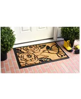 Home & More Hummingbird Haven Coir/Rubber Doormat, 24" x 36"