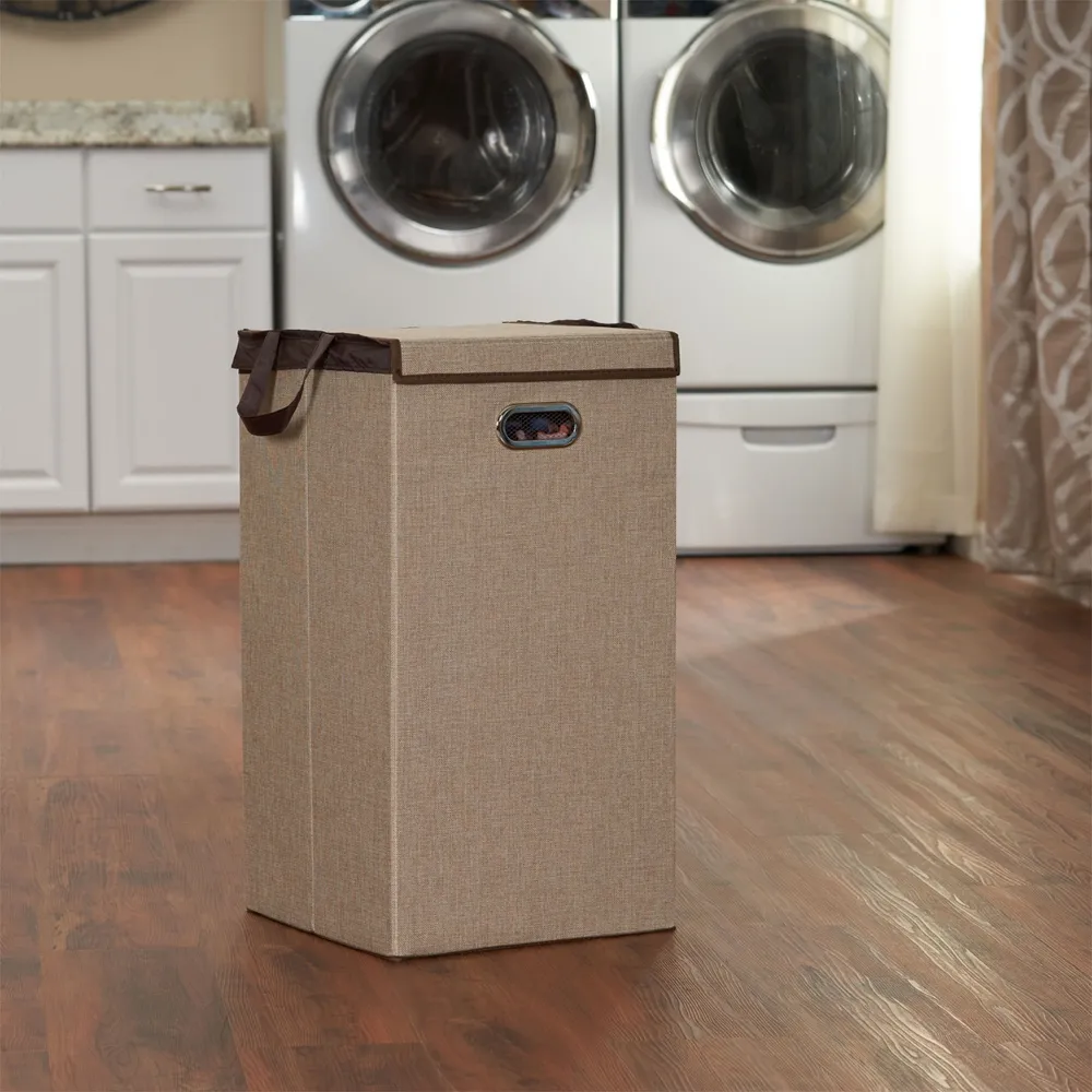 Household Essentials Collapsible Single Laundry Hamper