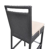 Tropez Outdoor Wicker Barstool