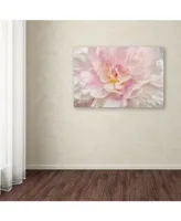 Cora Niele 'Pink Peony' Canvas Art - 32" x 22" x 2"