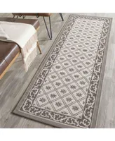 Safavieh Courtyard CY7427 Beige and Dark Beige 2'3" x 6'7" Sisal Weave Runner Outdoor Area Rug