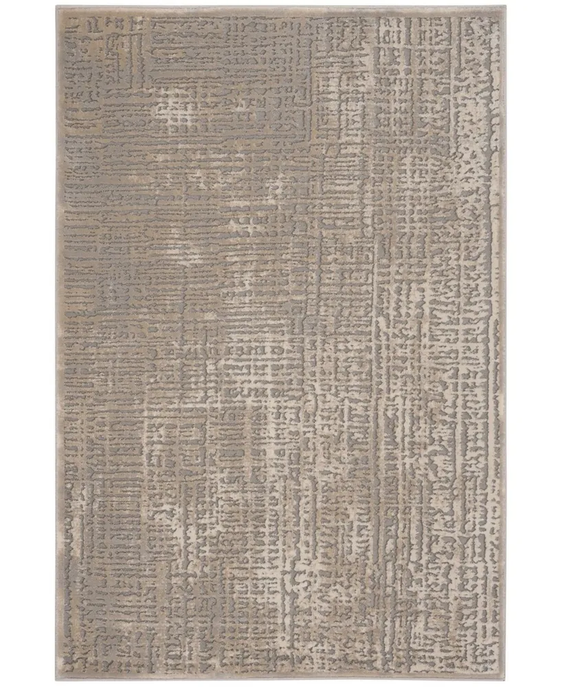 Safavieh Meadow MDW317 Ivory and Gray 3'3" x 5' Area Rug