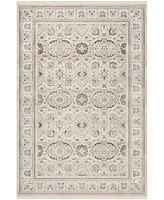 Safavieh Vintage Persian VTP444 Ivory and Light Gray 5' x 7'6" Area Rug