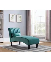 Newport Channel Tufted Chaise Lounge