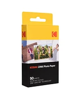 Kodak 2" x 3" Premium Zink Photo Paper - 50 Sheets