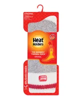 Heat Holders Women's Original Cream Block Twist Thermal Socks