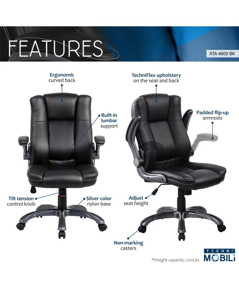 Techni Mobili Back Executive Office Chair