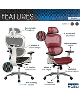 Techni Mobili Deluxe Mesh Office Executive Chair