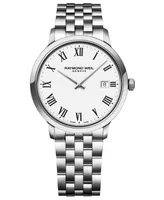 Raymond Weil Men's Swiss Toccata Stainless Steel Bracelet Watch 39mm